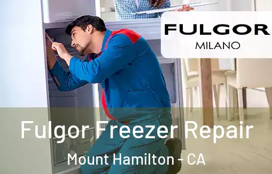  Fulgor Freezer Repair Mount Hamilton - CA