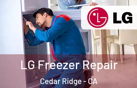  LG Freezer Repair Cedar Ridge - CA