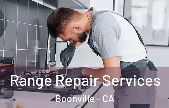  Range Repair Services Boonville - CA