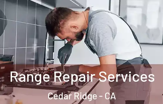  Range Repair Services Cedar Ridge - CA