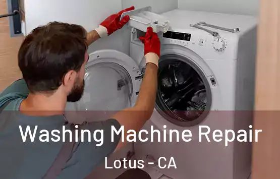  Washing Machine Repair Lotus - CA